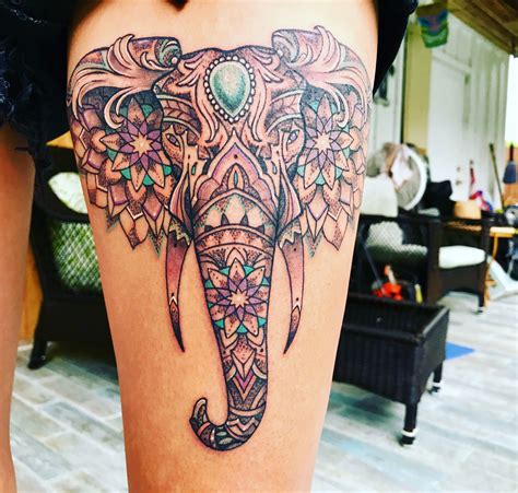 elephant tattoo pictures|elephant tattoo for female.